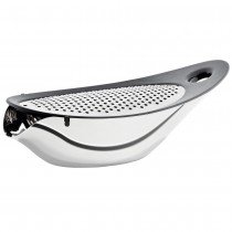 Käsereibe NAVETTA mit Auffangschale Edelstahl poliert