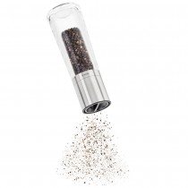 Salz-/Pfeffermühle PEREA Edelstahl matt mit Keramikmahlwerk
