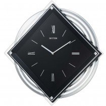 Wanduhr mit Pendel Quarz analog mit beruhigendem Slow-Motion-Pendel