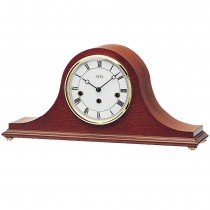 Tischuhr Kaminuhr mechanisch Holz mahagoni farben