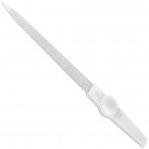 Pfeilring Saphir-Nagelfeile, weiß, doppelseitig, 18cm lang