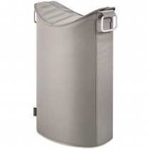 Wäschesammler FRISCO Aluminium mit Kunstfaser kombiniert taupe
