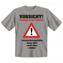 Fun T-Shirt Pubertät