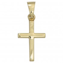 Anhänger Kreuz 333 Gelbgold Kreuzanhänger Goldkreuz