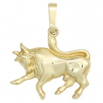 Anhänger Sternzeichen Stier 333 Gelbgold Sternzeichenanhänger