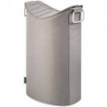 Wäschesammler FRISCO Aluminium mit Kunstfaser kombiniert taupe