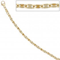 Halskette Kette 585 Gelbgold 45cm Goldkette Karabiner