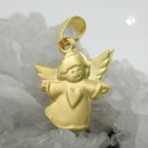 Anhänger fliegender Engel 375 Gold