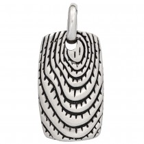 Anhänger Edelstahl mattiert ohne Kette