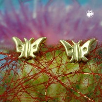 Ohrstecker Schmetterling 375 Gold