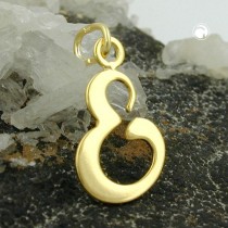 Anhänger Buchstabe E 333 Gelbgold