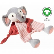Frohnaturen Gots Elefant Schmusetuch Cranberry