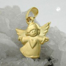 Anhänger fliegender Engel 375 Gold