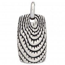 Anhänger Edelstahl mattiert ohne Kette