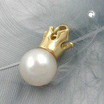 Anhänger Süßwasserzuchtperle 375 Gold