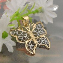 Anhänger Schmetterling 375 Gold