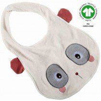 Frohnaturen Gots Panda Lätzchen Cranberry