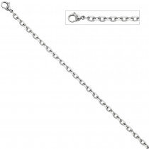 Ankerkette Edelstahl 4,3mm 45cm Halskette Kette Karabiner