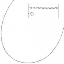 Panzerkette 925 Sterling Silber 1,7mm 36cm Halskette Kette Silberkette