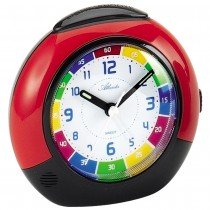 Wecker Kinderwecker rot schwarz Lernwecker für Kinder