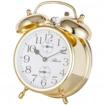 Mechanischer Wecker Glockenwecker Doppelglockenwecker golden