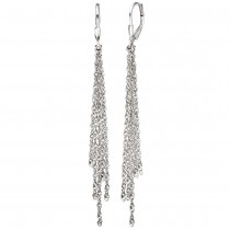 Boutons 925 Sterling Silber Ohrringe Ohrhänger Silberohrringe
