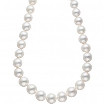 Collier Perlenkette Südsee Perlen 45cm Verschluss 585 Gold Halskette Kette