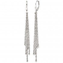 Boutons 925 Sterling Silber Ohrringe Ohrhänger Silberohrringe