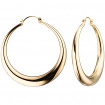 Creolen rund 333 Gelbgold Ohrringe Goldohrringe Goldcreolen
