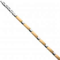 Armband aus Edelstahl gold farben beschichtet bicolor 21cm verkürzbar