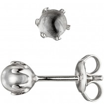 Ohrstecker 925 Sterling Silber 2 Zirkonia Ohrringe Silberohrringe