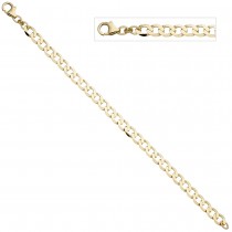 Panzerarmband 333 Gelbgold 19cm Gold Armband Goldarmband