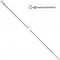 Armband Herz 925 Sterling Silber 19cm Silberarmband Herzarmband