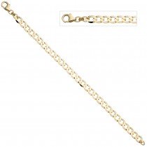 Panzerarmband 333 Gelbgold 19cm Gold Armband Goldarmband