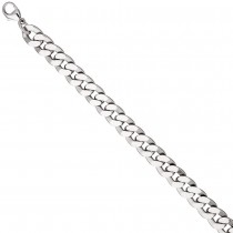 Panzerarmband 925 Sterling Silber diamantiert 23cm Armband Silberarmband