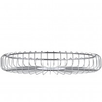 Korb ESTRA Edelstahl matt