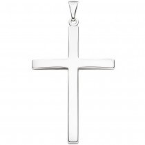 Anhänger Kreuz schmal 925 Silber Kreuzanhänger Silberanhänger Silberkreuz