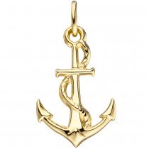 Anhänger Anker 333 Gelbgold Goldanhänger
