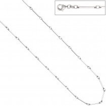 Collier Halskette 925 Sterling Silber 45cm Kette Silberkette