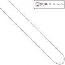 Kugelkette 925 Silber diamantiert 1,2mm 38cm Kette Halskette Silberkette