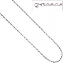 Ankerkette 925 Silber diamantiert 3,4mm 45cm Kette Halskette Silberkette