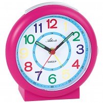 Wecker Kinderwecker rosa pink Quarzwecker für Kinder Mädchen