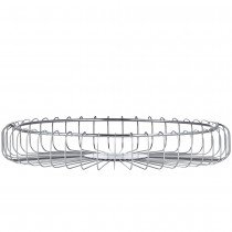 Korb ESTRA Edelstahl matt