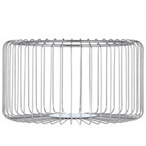 Korb ESTRA Edelstahl matt