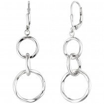 JOBO Ohrhänger 925 Sterlingsilber Ohrringe Boutons