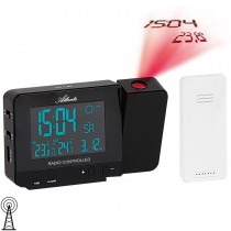 Atlanta Wecker Funk Funkwecker digital schwarz Projektion Projektionswecker