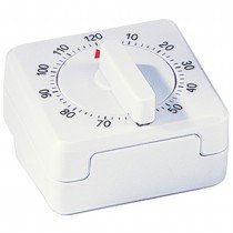 Atlanta Kurzzeitmesser mechanisch weiß Kurzzeitmesser Küchen Timer