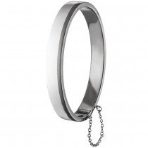 JOBO Herren Armreif Armband 925 Sterlingsilber Herrenarmreif mit Sicherheitskette