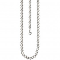 Halskette Kette 925 Sterling Silber 55cm Karabiner