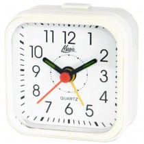 Magic Wecker Quarz analog weiß eckig einfach schlicht